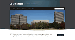 Desktop Screenshot of gtwsystems.com